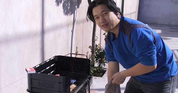 Día del trabajador y asado en la iglesia